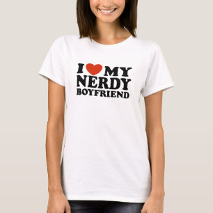 Camiseta Eu amo meu namorado Nerdy