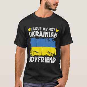 Camiseta Eu Amo Meu Namorado Ucraniano Gostoso Casal Ucrâni