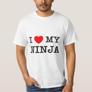 Camiseta Eu amo meu NINJA