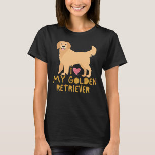 Camiseta Eu Amo Meu Ouro Retriever 195