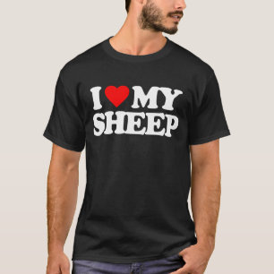 CAMISETA EU AMO MEU OVINO