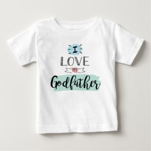 Camiseta Eu Amo Meu Padrinho Bonito