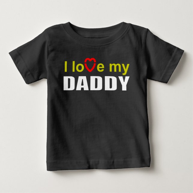 Camiseta Eu amo meu pai (Frente)