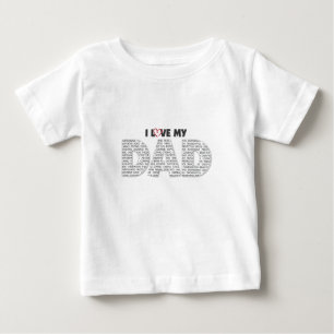 Camiseta Eu amo meu pai