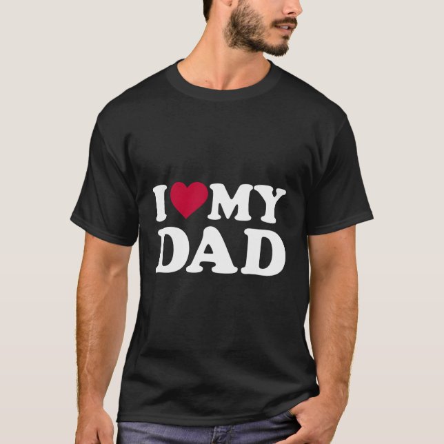 Camiseta Eu Amo Meu Pai (Frente)