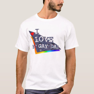 Camiseta Eu amo meu pai alegre