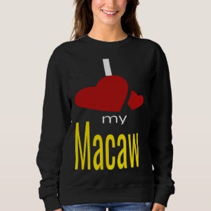 Camiseta Eu Amo Meu Papagaio Arara