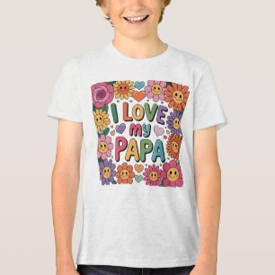 Camiseta Eu amo meu papai