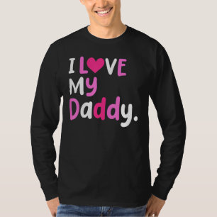 Camiseta Eu Amo Meu Papai Melhor Pai do Mundo Dia dos Pais