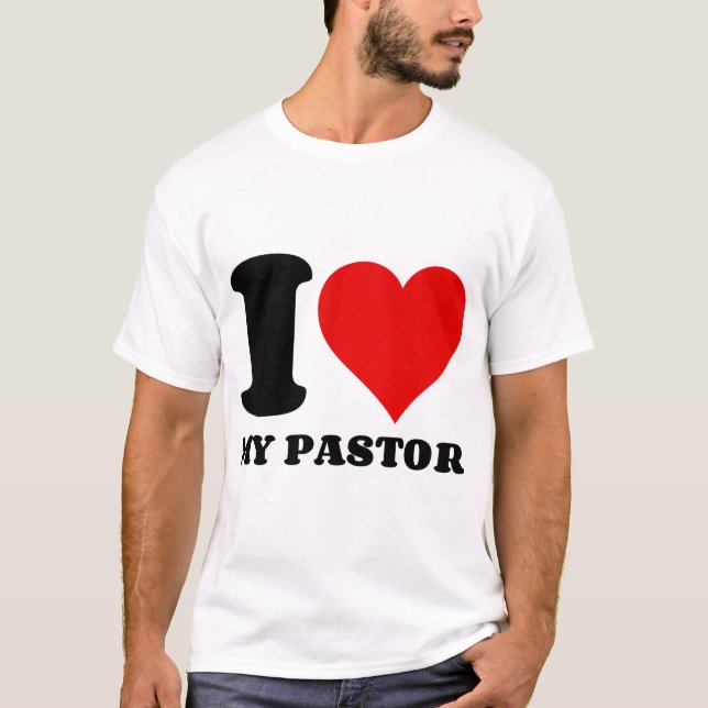 CAMISETA EU AMO MEU PASTOR (Frente)