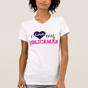 Camiseta Eu amo meu POLÍCIA