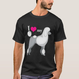Camiseta Eu Amo Meu Poodle