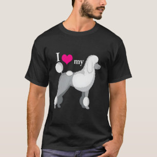 Camiseta Eu Amo Meu Poodle