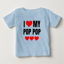 CAMISETA EU AMO MEU POP POP