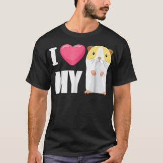 Camiseta Eu Amo Meu Porco Da Guiné _2