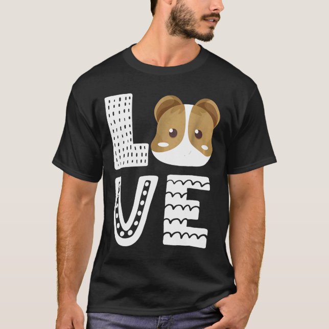 Camiseta Eu Amo Meu Porco Guisado (Frente)