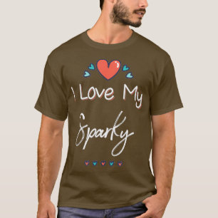 Camiseta Eu Amo Meu Presente De Dia de as mães Cute Estipul
