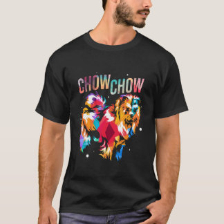 Camiseta Eu Amo Meu Presente de Proprietário de Cachorro Ch