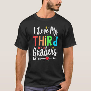 Camiseta Eu Amo Meu Professor De Terceiro Grau De Volta Par