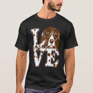 Camiseta Eu Amo Meu Proprietário De Cachorro Alemão De Baix
