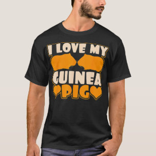 Camiseta Eu Amo Meu Proprietário De Porco De Suíno 