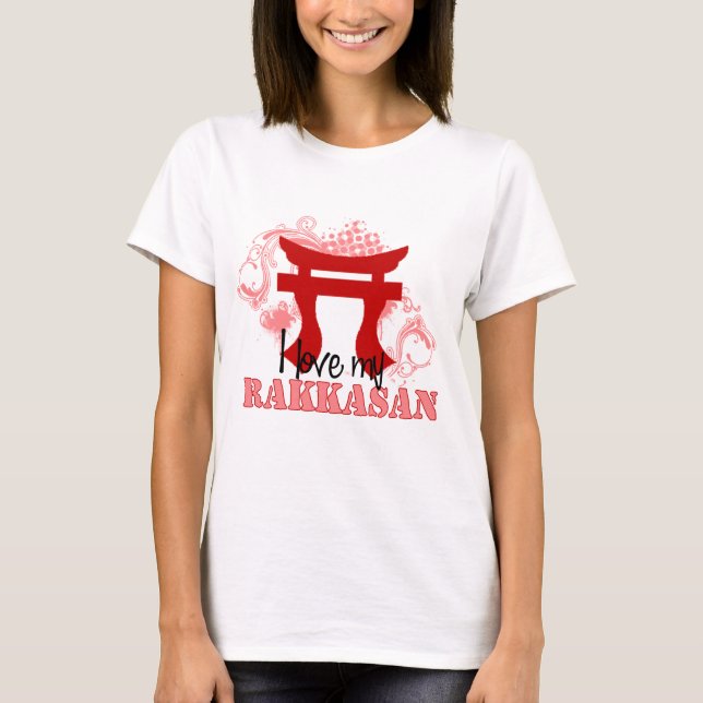Camiseta Eu amo meu Rakkasan (Frente)