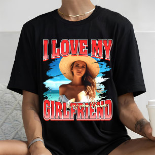 Camiseta Eu amo meu rap de dia de os namorados de pernas de