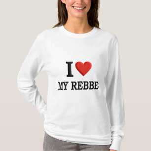 Camiseta Eu amo meu Rebbe