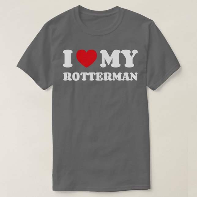 Camiseta Eu Amo Meu Roterdão (Frente do Design)