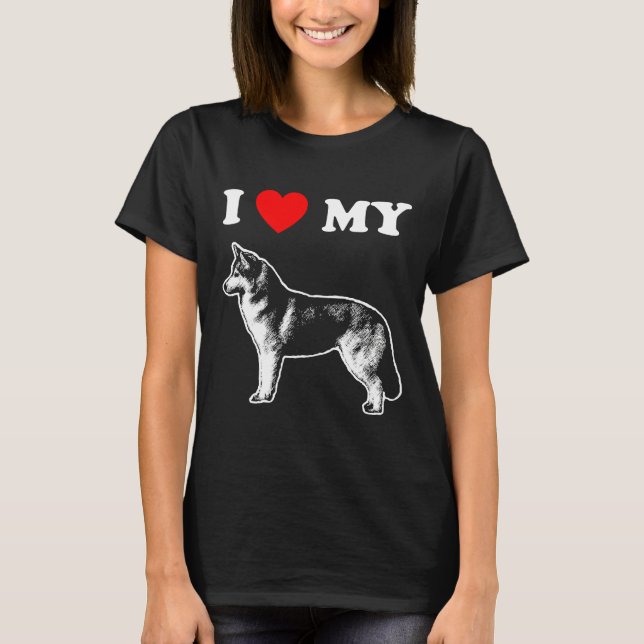 Camiseta Eu Amo Meu Rouco (Frente)