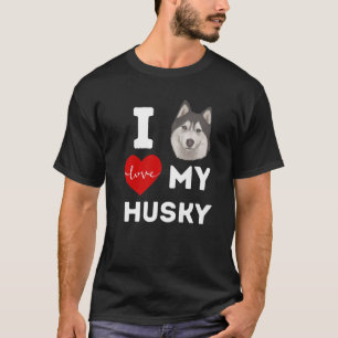 Camiseta EU AMO MEU ROUCO Cão Animal Pet Lover Roupa Men W