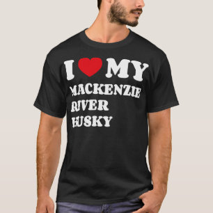 Camiseta Eu Amo Meu Rouco Do Rio Mackenzie