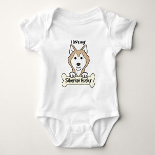 Camiseta Eu amo meu rouco Siberian