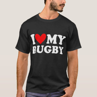 Camiseta eu amo meu rúgbi