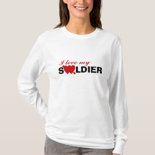 Camiseta Eu amo meu SOLDADO