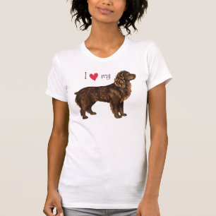 Camiseta Eu amo meu Spaniel de Boykin