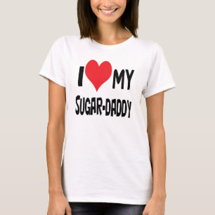Camiseta Eu amo meu sugar-daddy.