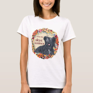 Camiseta Eu Amo Meu Terrier Skye