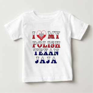 Camiseta Eu Amo Meu Texan Polonês Jaja
