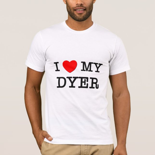 Camiseta Eu amo meu TINTUREIRO (Frente)