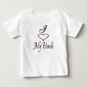 Camiseta Eu Amo Meu Tio