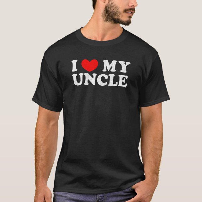 Camiseta Eu Amo Meu Tio (Frente)
