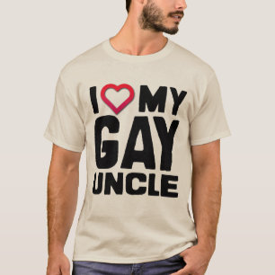 CAMISETA EU AMO MEU TIO GAY -