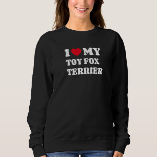 Camiseta Eu Amo Meu Toy Fox Terrier American Toy Terrier