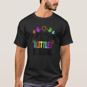 Camiseta Eu Amo Meu Trabalho Por Todos Os Pequenos Motivos