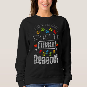 Camiseta Eu Amo Meu Trabalho Por Todos Os Pequenos Motivos