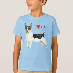Camiseta Eu amo meu Ursinho Roosevelt Terrier