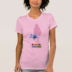 Camiseta Eu amo meu Urso de Teddy