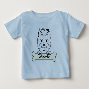 Camiseta Eu amo meu Westie