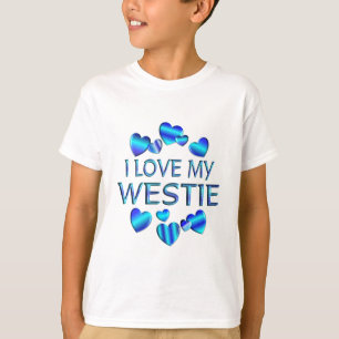 Camiseta Eu amo meu Westie
